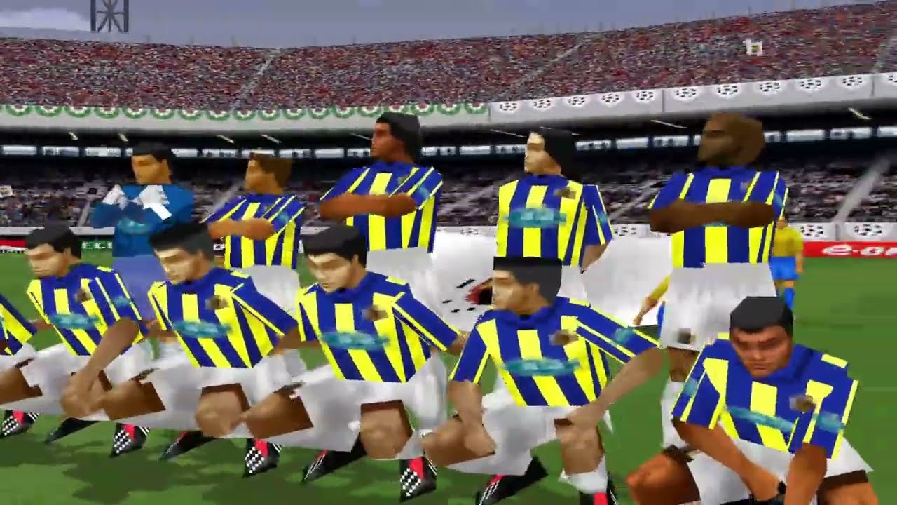 2K - PLAYSTATİON 1 / FENERBAHÇE - ASTON VİLLA - ANELKA - TUNCAY ŞANLI - APPİAH - HOOİJDONK - RÜŞTÜ 