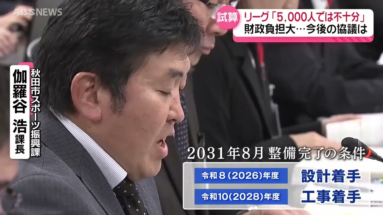 【新スタジアム】Jリーグ「5000人規模では不十分」