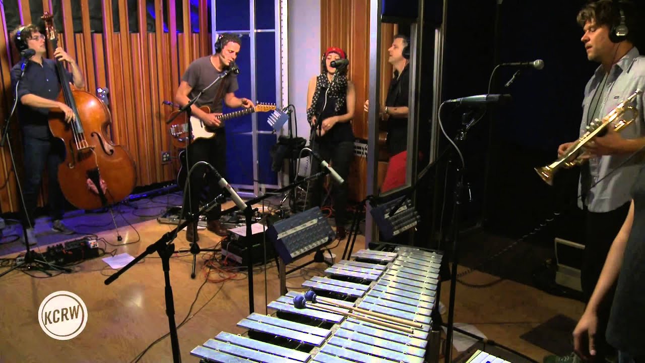 Calexico and Gaby Moreno performing 