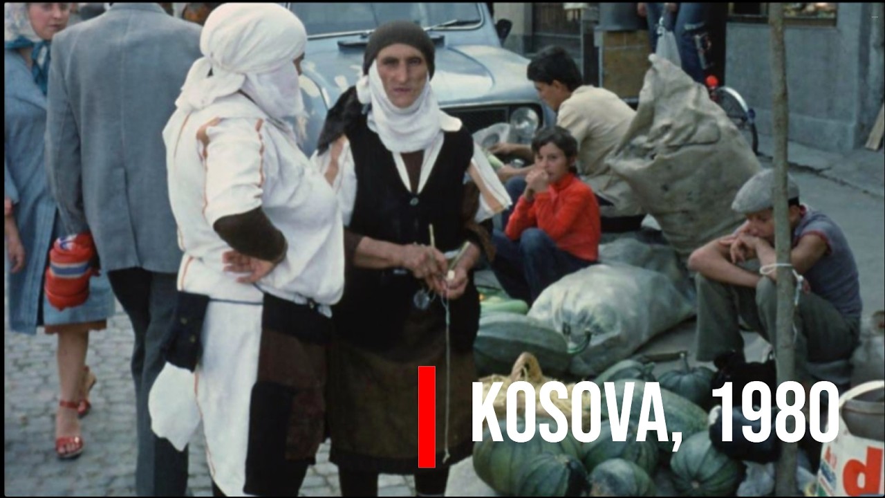 Kosovo 1980: Pamje të rralla të Prizrenit, Pejës dhe Prishtinës në vitin 1981