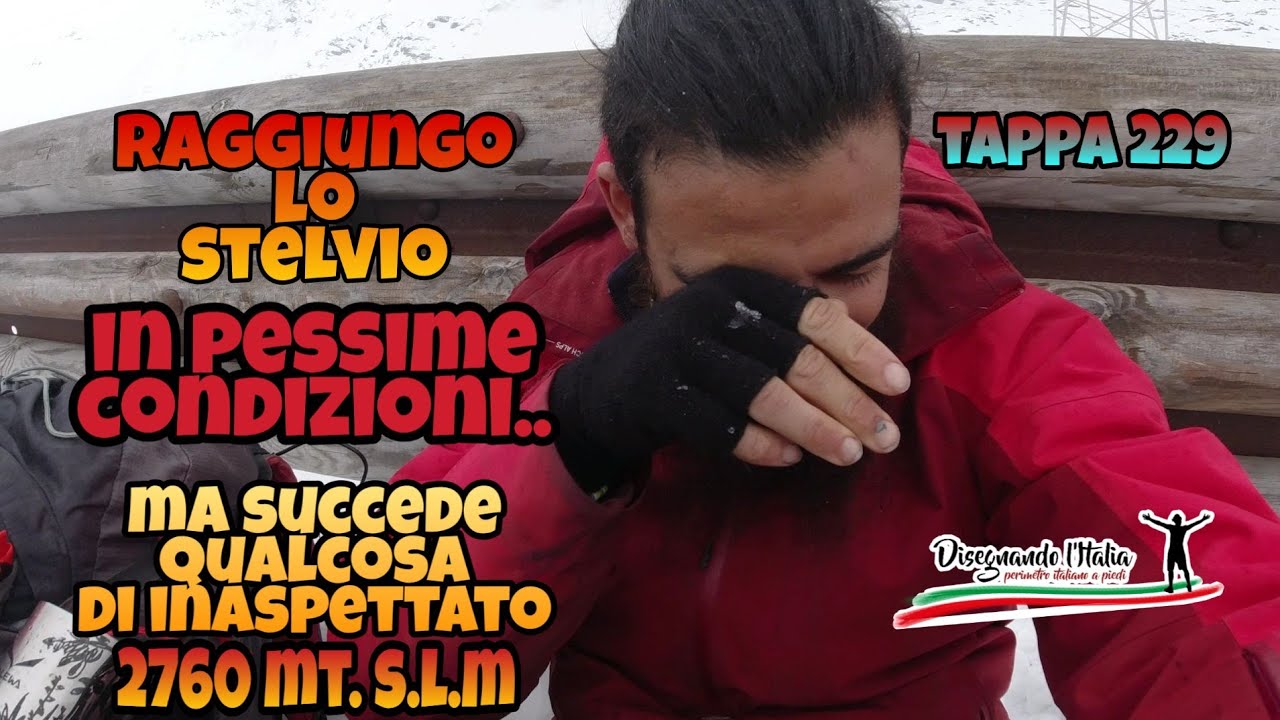 RAGGIUNGO LO STELVIO ( in pessime condizioni ) Tappa 229