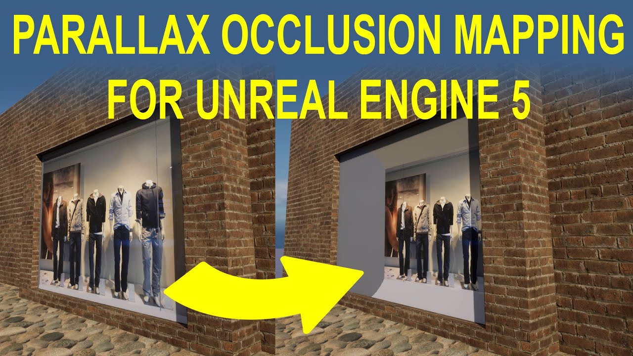 Unreal Engine 5 - Creating a Parallax Occlusion Material