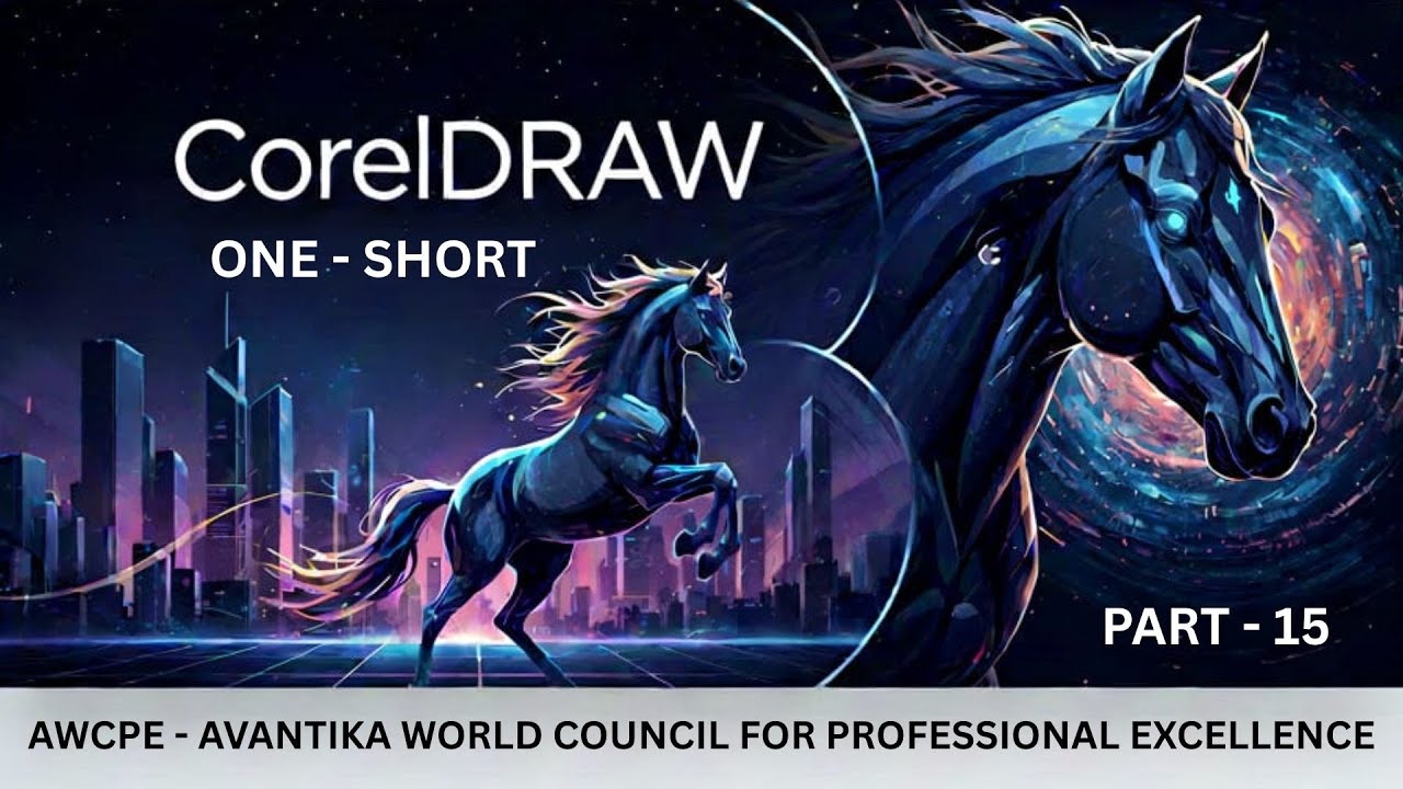 COREL DRAW PART - 15, CORELDRAW FULL COURSE IN ONE SHORT IN HINDI