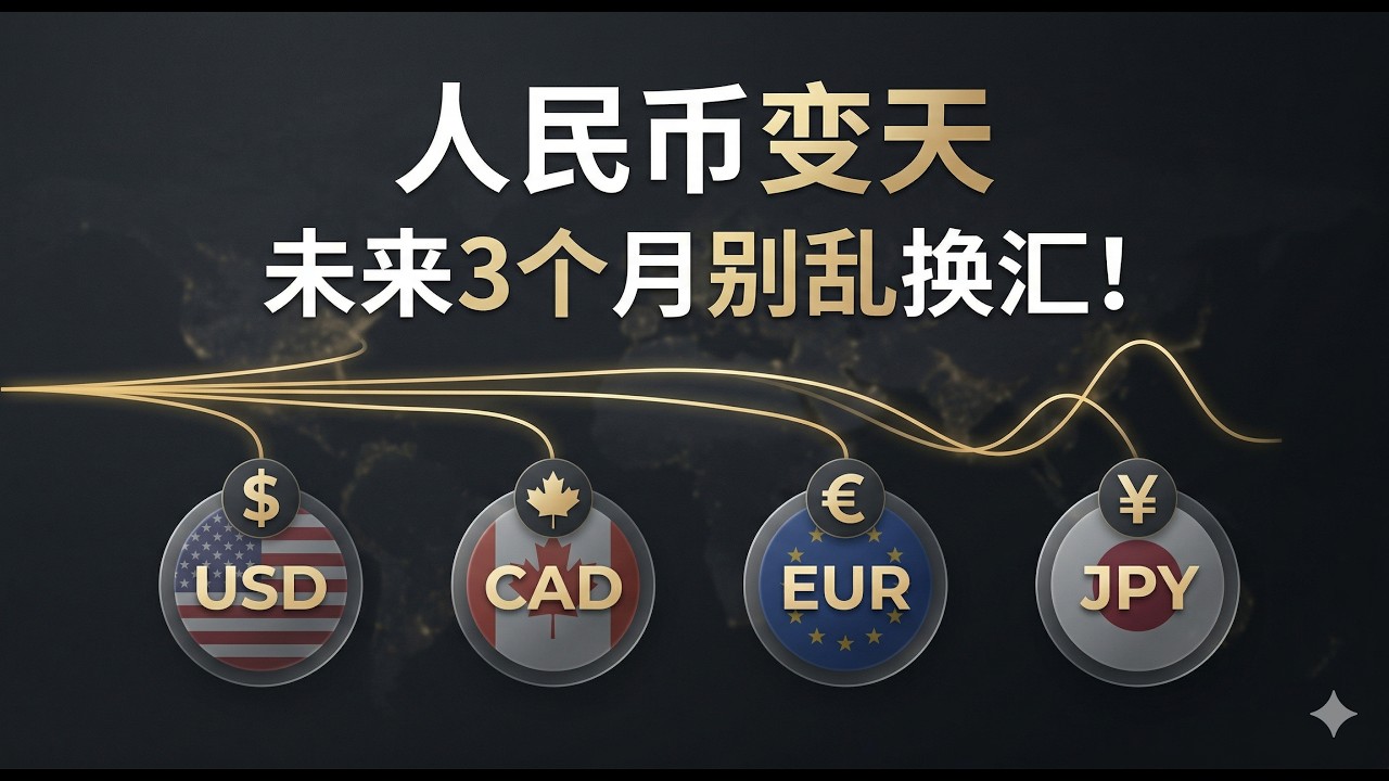 🔴未来3个月，人民币最大的对手不是美元，而是日元