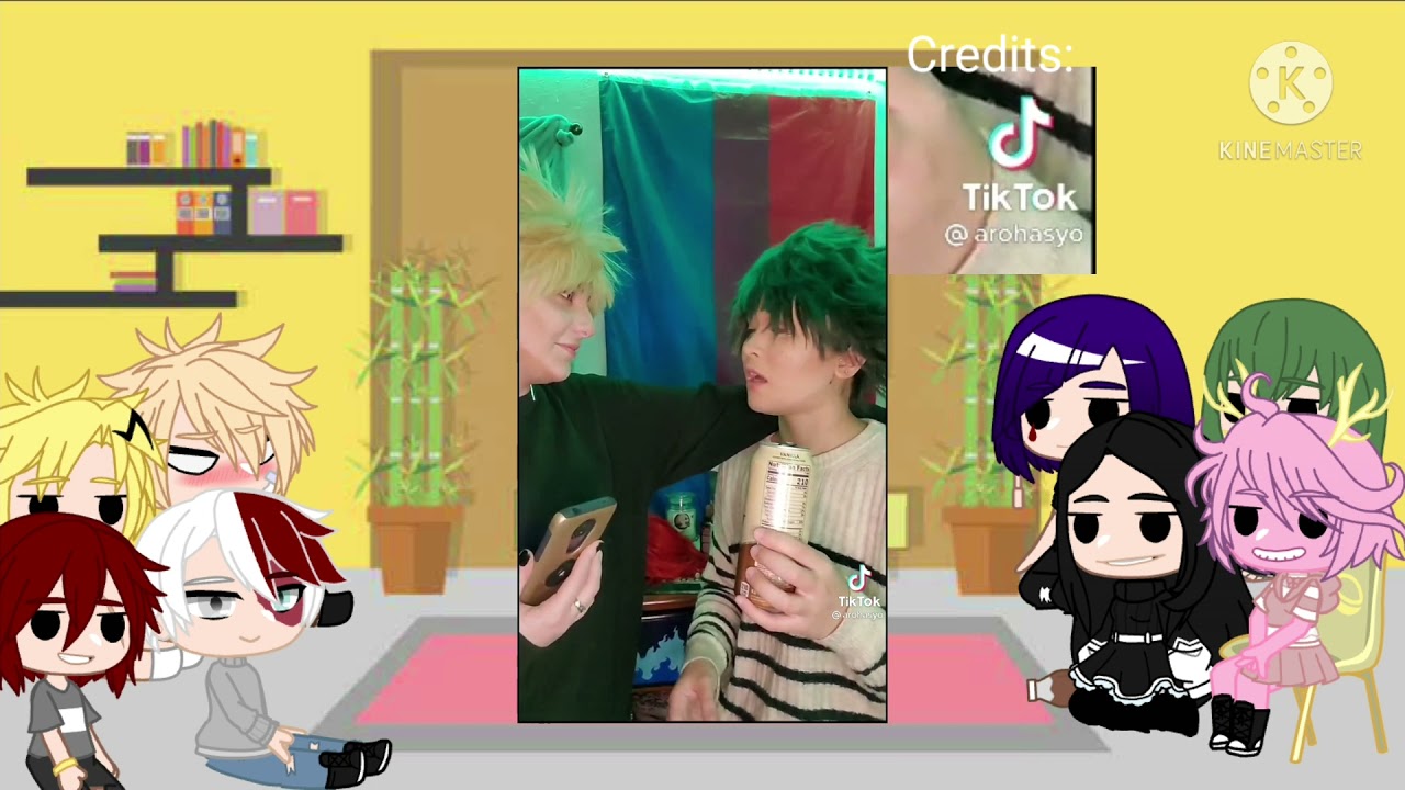 Mha/Bnha reacts to...||Singer deku AU||Kinda old 😅 and cringey||• Cherry •||part 1.5
