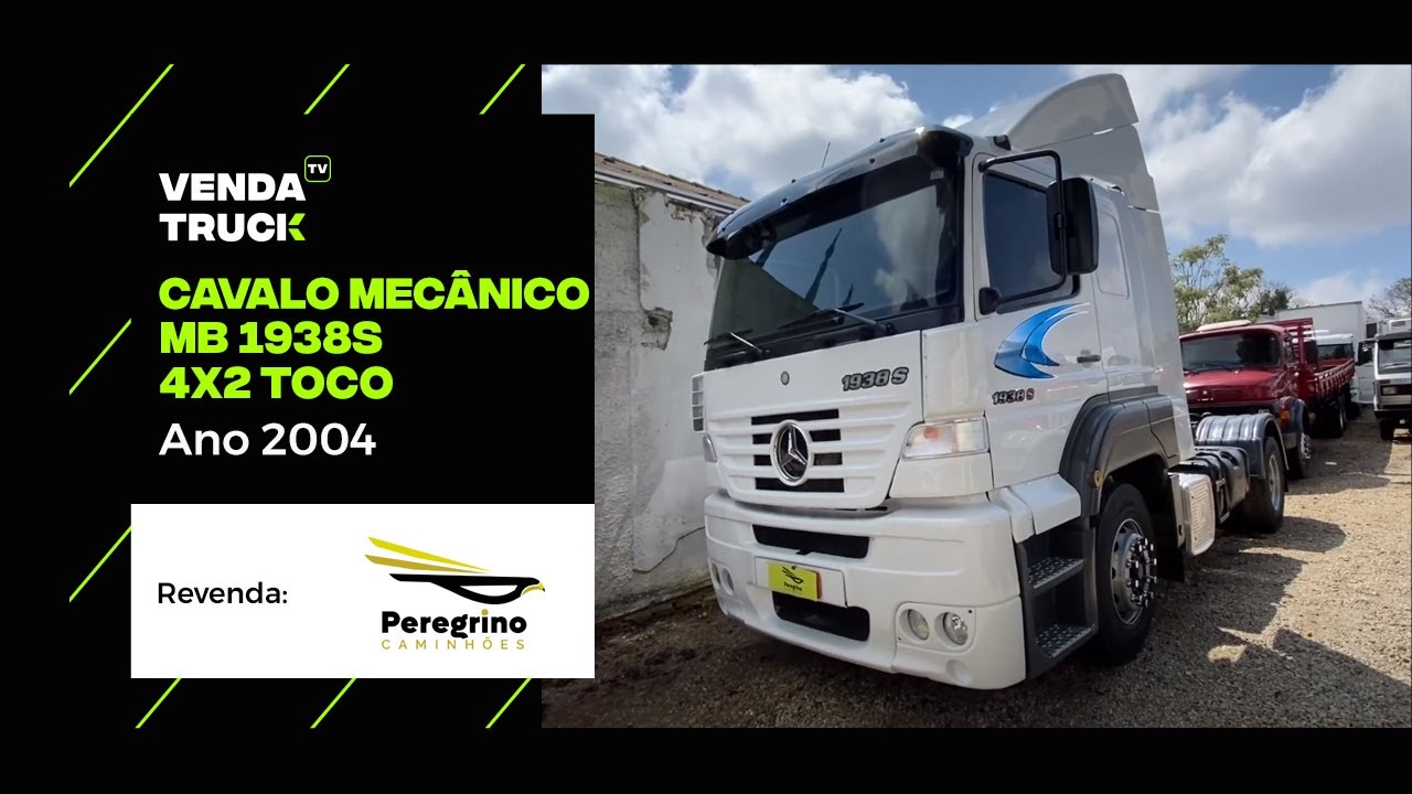 MERCEDES BENZ 1938 S ANO 2004 4X2 TOCO | QUALIDADE DIFERENCIADA | Vale a pena conferir na Peregrino