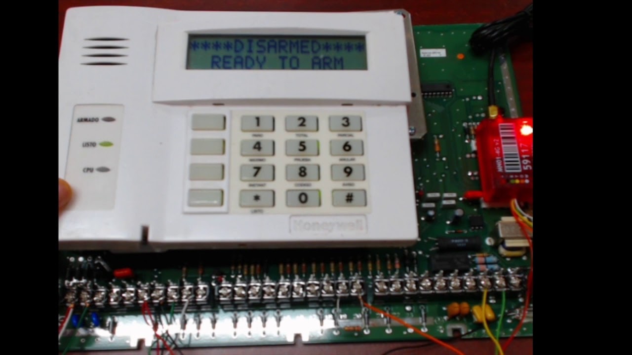HONEYWELL – Configuración de Vista50P con Mini014g