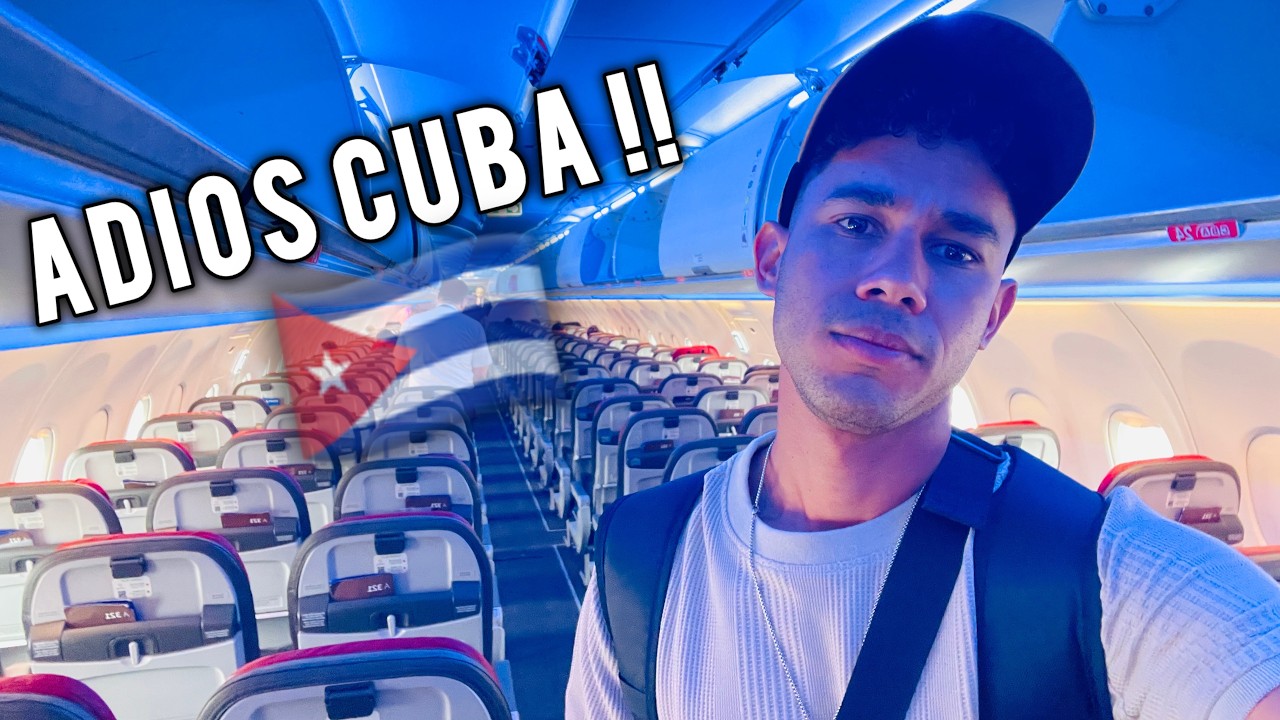 FINALMENTE!!! Mi ULTIMO DIA en Cuba🇨🇺 || Me fui del pais✈️🥹