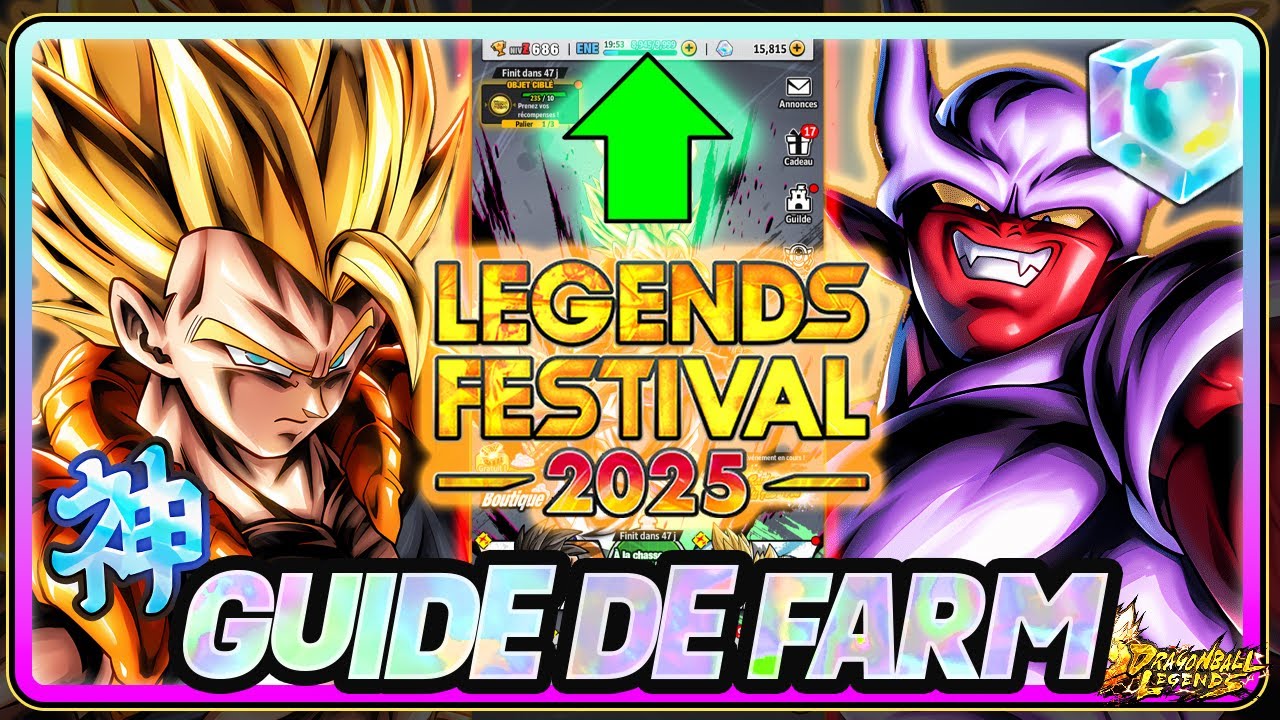 💎 LE MEILLEUR FARM PAR JOUR DU LEGENDS FESTIVAL 2025