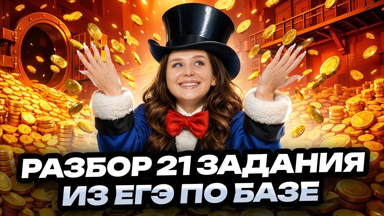 Задание 21 МОНЕТЫ | ЕГЭ Базовая математика 2026 | Умскул