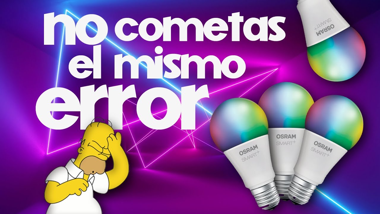 FOCOS LED RGB OSRAM - NO COMETAS EL MISMO ERROR QUE COMET&Iacute;