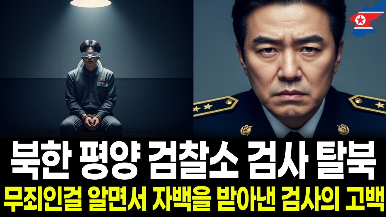 북한 평양 검사 탈북, 고문과 조작된 자백으로 사람을 죽인 검사가 탈북을 결심한 순간