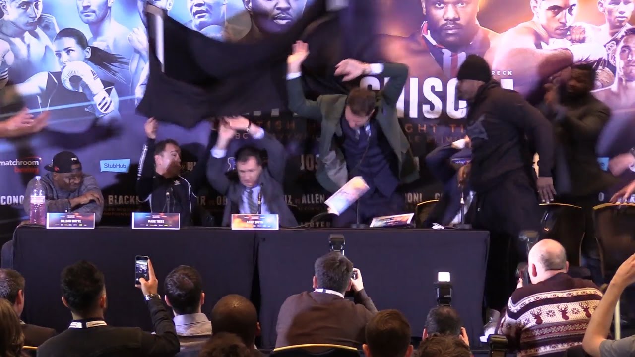 Dereck Chisora Vs Dillian Whyte Full Pre-Fight Press Conference
