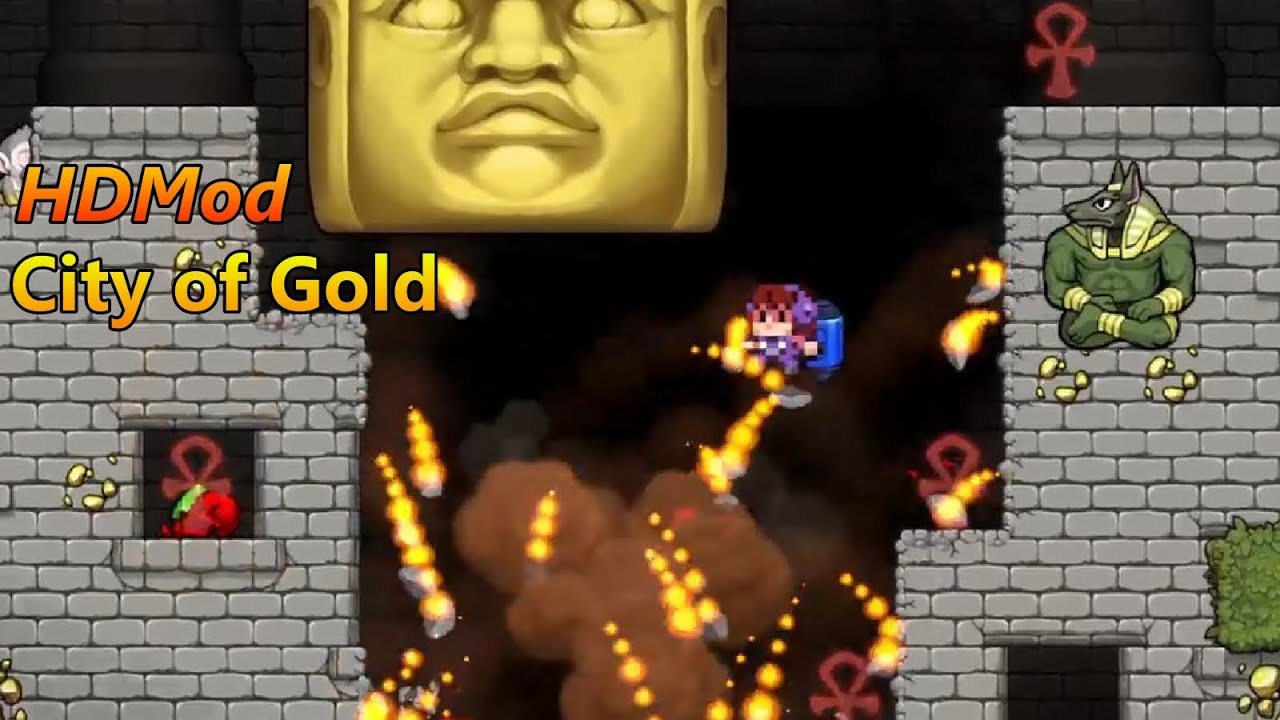 HDMod | City of Gold 3:51.350 [Spelunky 2]