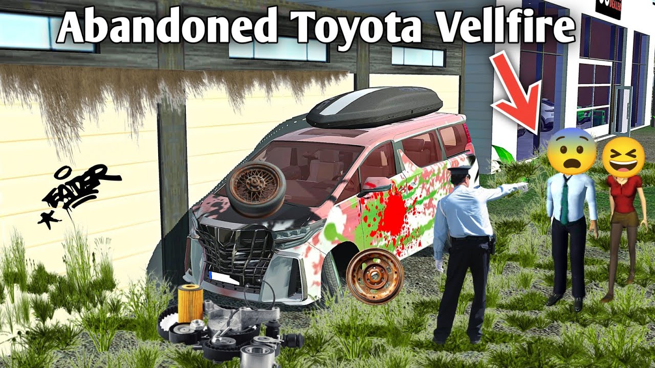 I Found This Abandoned Toyota Vellfire From This Showroom - Car Simulator 2 Gameplay - CarRenovation