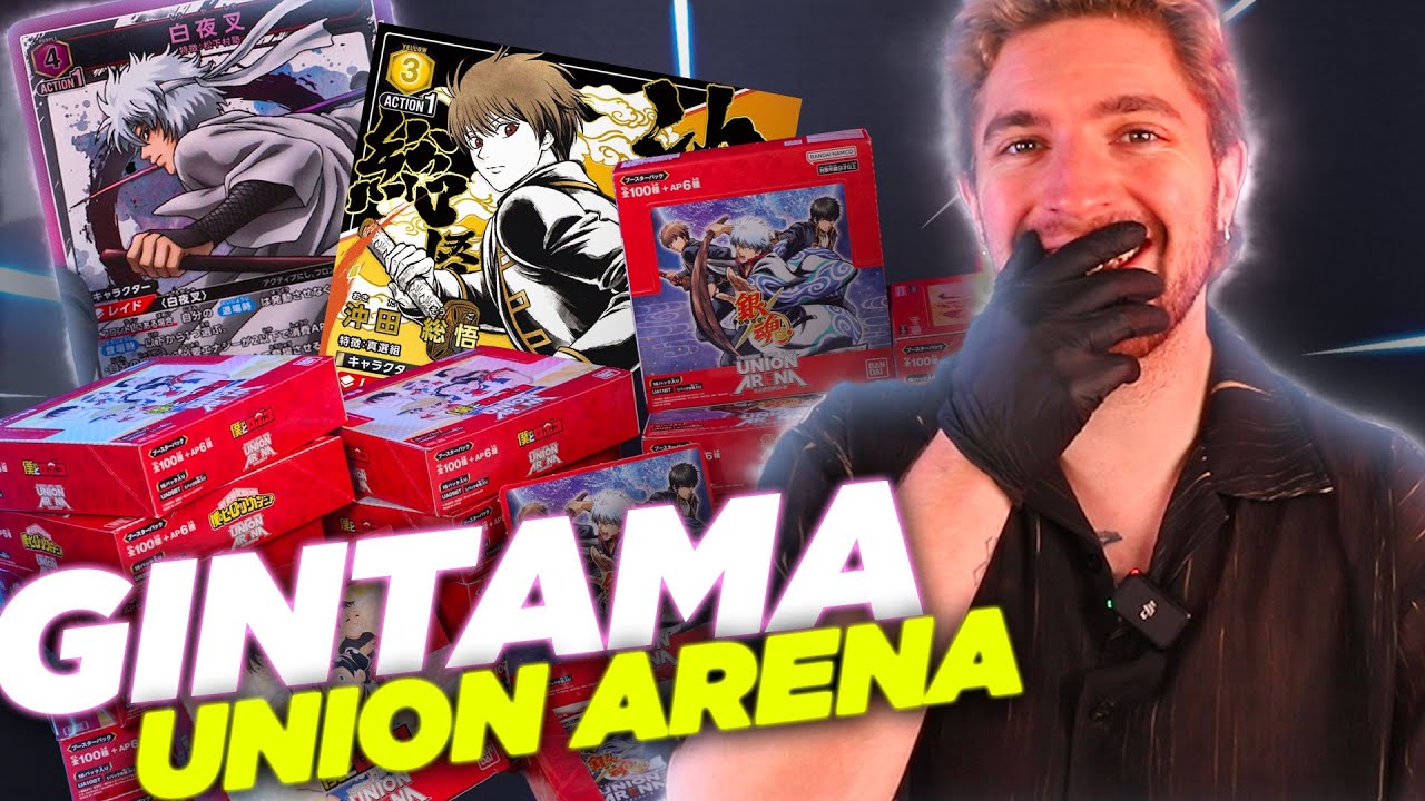 UNBOXING  UNION ARENA GINTAMA 🎴