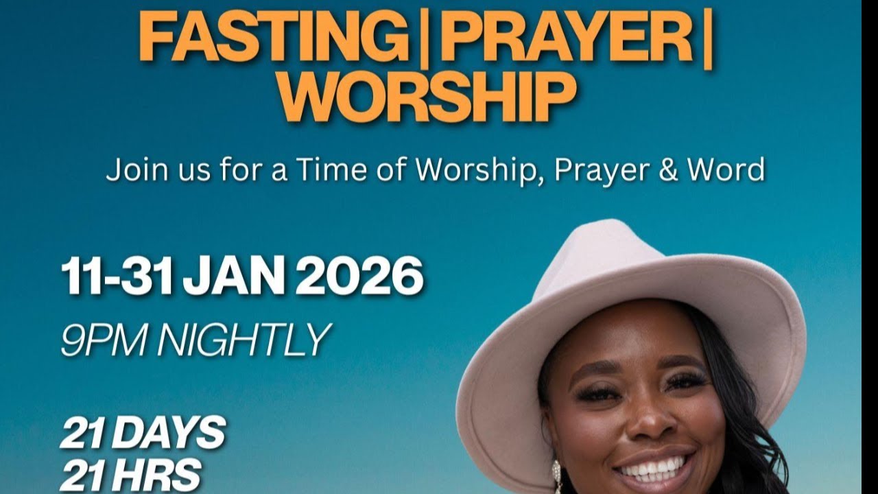 Welcome to day 3 of 21 days of Fasting, Worship and Prayer