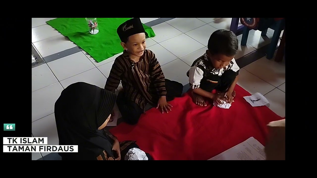 MEMBUAT DAN BERMAIN BOWLING - TK ISLAM TAMAN FIRDAUS PATI 