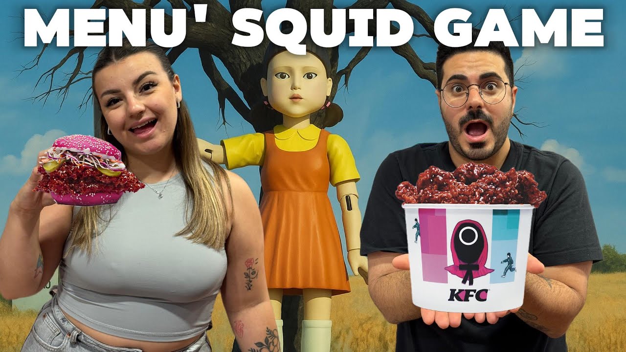 Abbiamo provato i NUOVI PANINI di KFC x SQUID GAME! 🍗🔥 Ne vale la pena? 🤔
