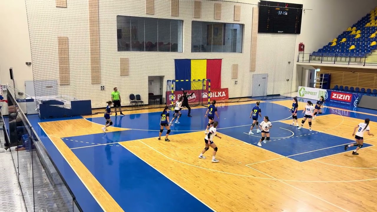 CSM Corona Brașov Junioare 3B - ACS Kids Tâmpa J3 Repriza 2 Etapa a 3-a a Campionatului Național J3