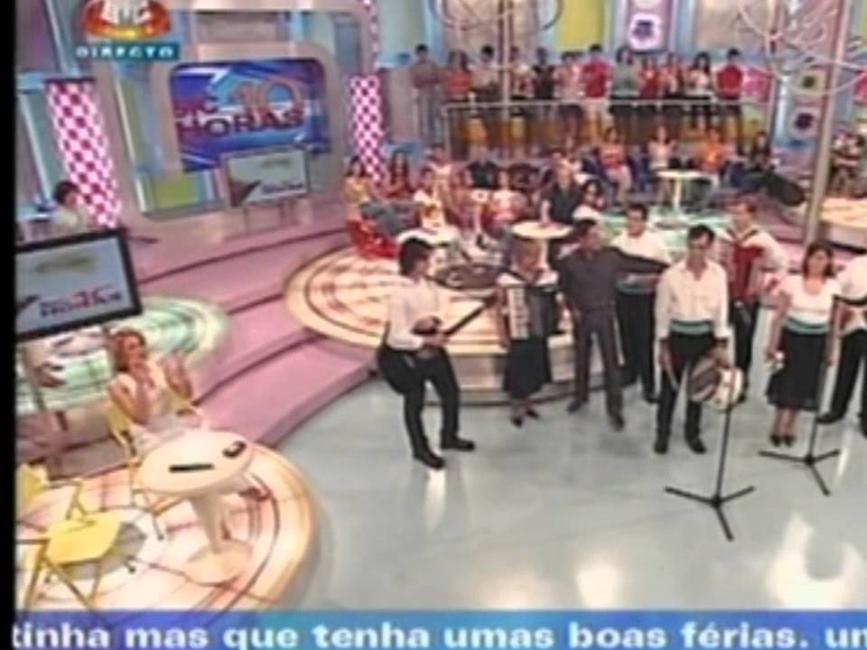 Conjunto Pai e Filhos na SIC 10 Horas no dia 10-08-2004,aqui tudo começou de novo depois de de