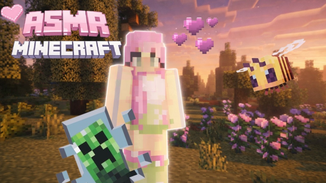 Sleep With Me in Minecraft While I Explore ♡ ASMR (Episode 3)