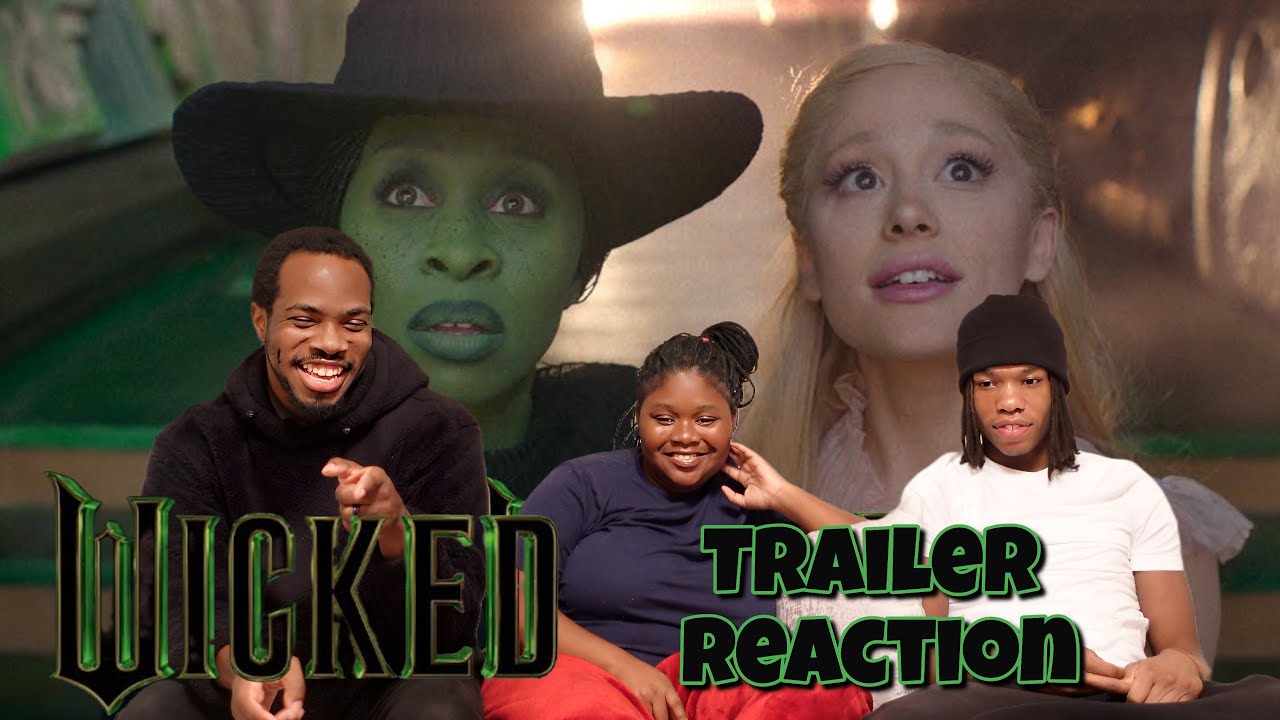 Wicked - Official Teaser Trailer - Reaction!