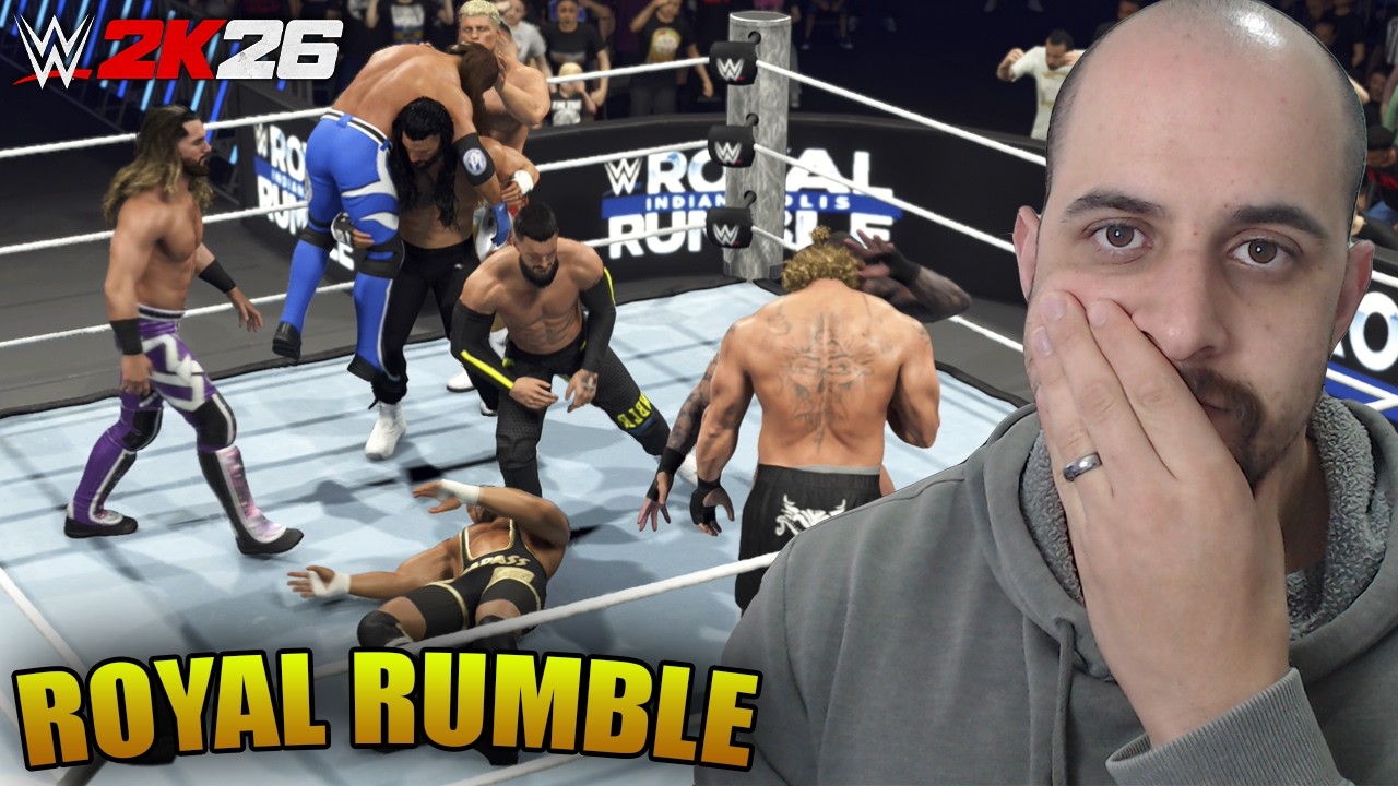 WWE 2K26 - JOGANDO O 30-MAN ROYAL RUMBLE