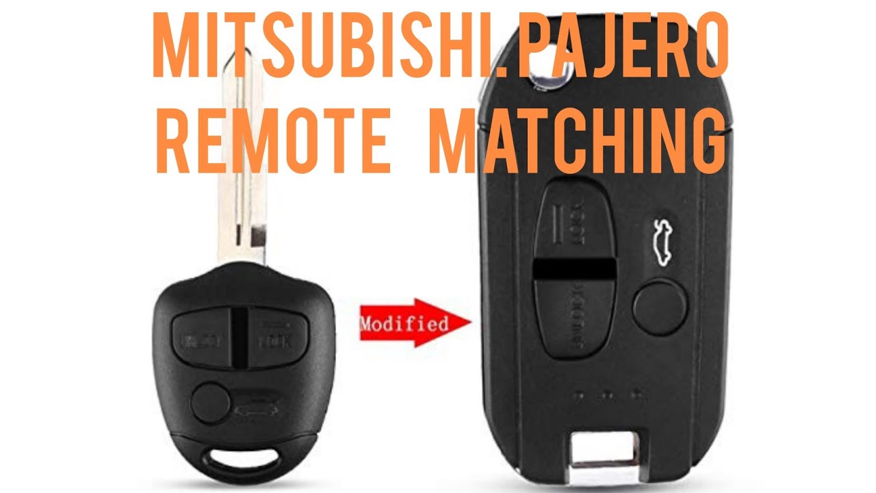 #Mitsubishi #Pajero #remote #matching #programming #vvdi #remote #generate #kaise #karen
