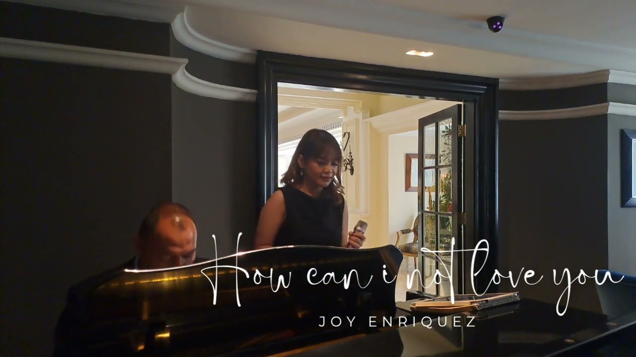 How can i not love you - Joy Enriquez ( cover live perform )