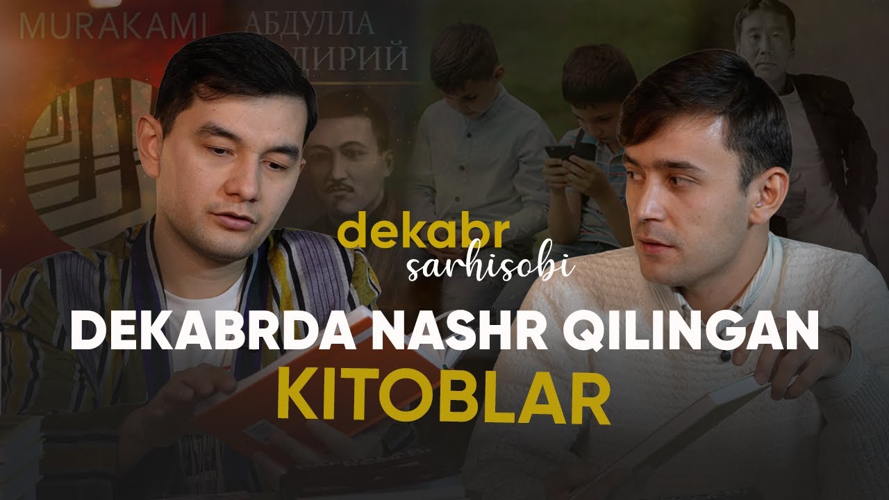 DEKABRDA NASHR QILINGAN KITOBLAR | @KITOBHOUSE
