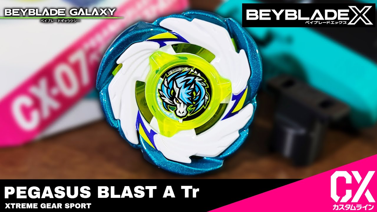 Análise CX-07 PEGASUS BLAST A Tr [Beyblade X]