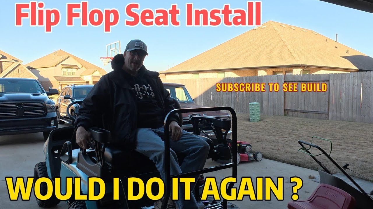 Installing a Rear Flip Seat on My EZGO Golf Cart (Shipping Disaster Included)