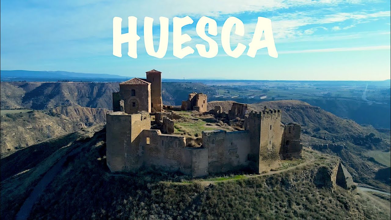 ENDURO MTB - SENDEROS DE HUESCA A VISTA DE DRON