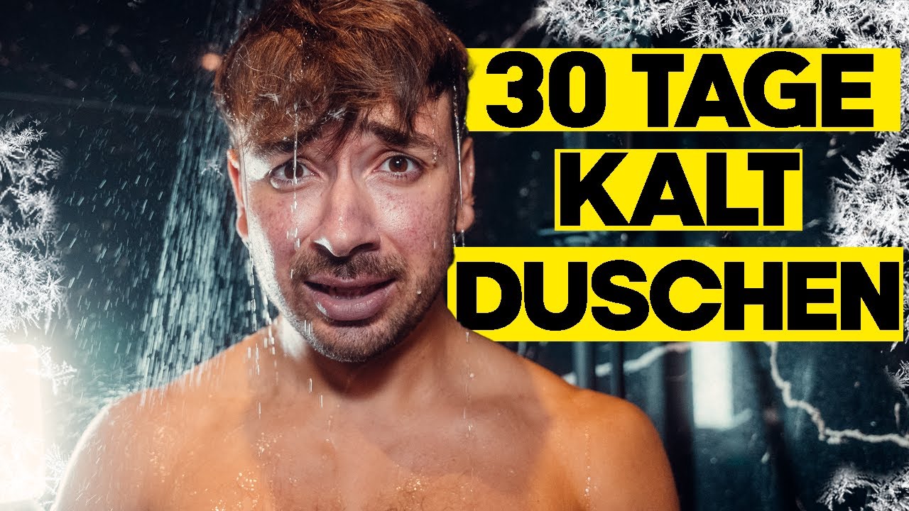 30 Tage kalt duschen | Selbstexperiment