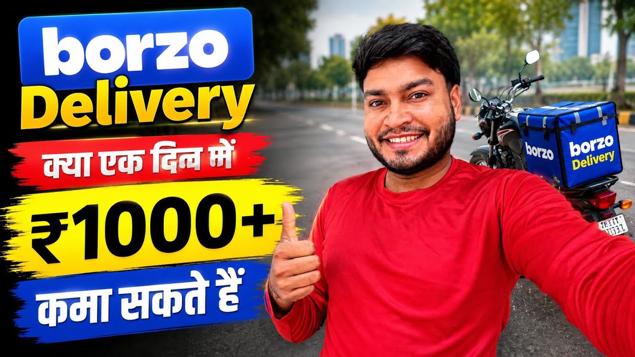 Is it really possible to earn ₹1000+ in a single day with Borzo Delivery? 🤔
