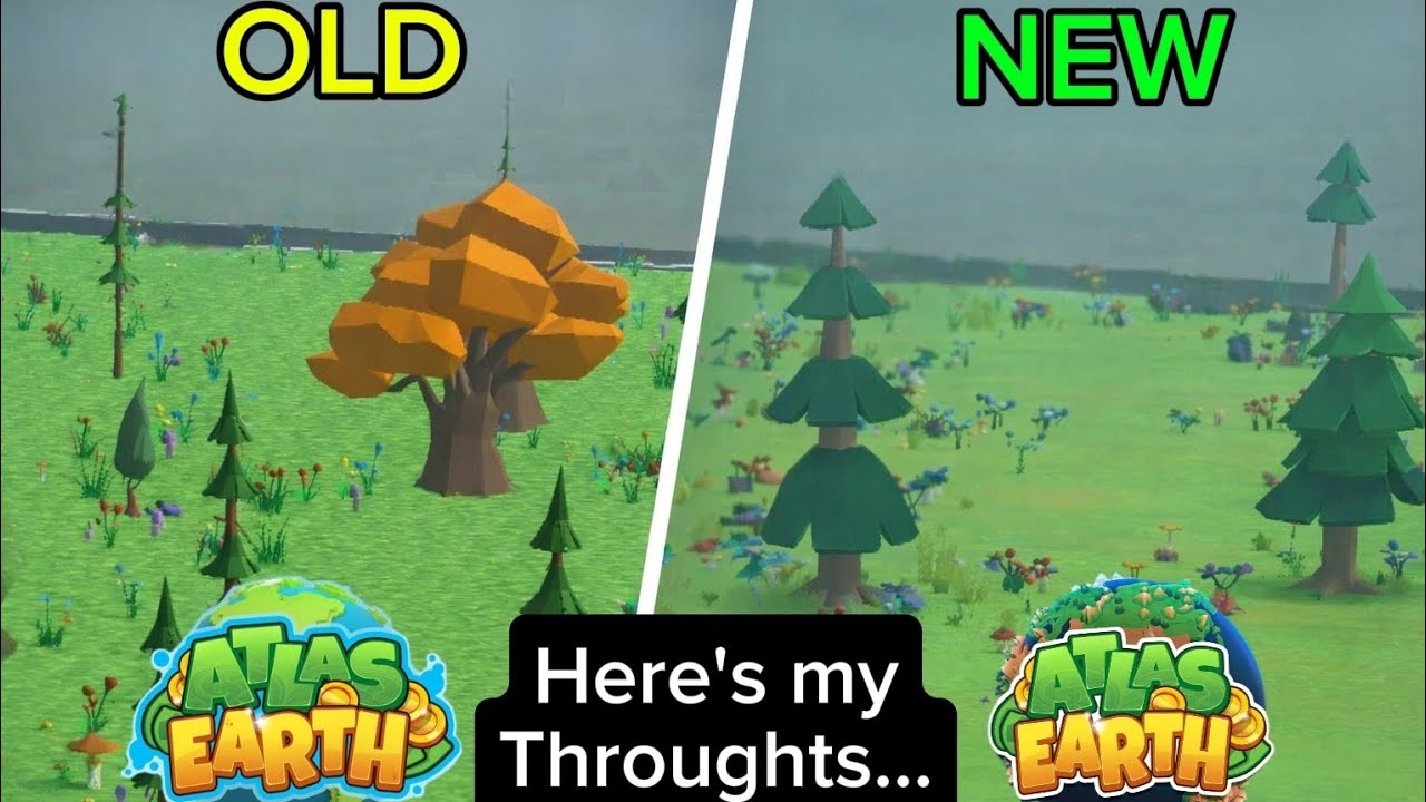 NEW LOOK IN ATLAS EARTH, Here are my throughts... | Atlas Earth 