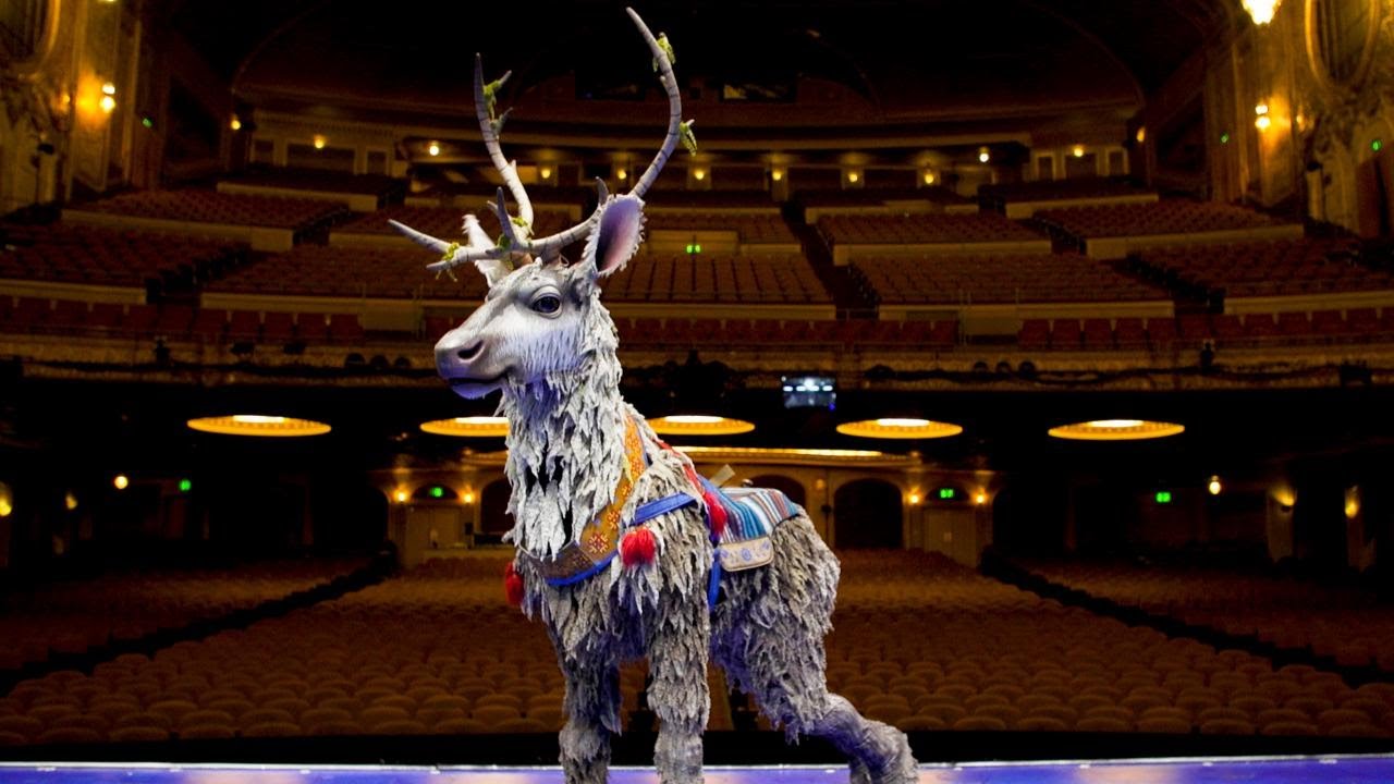 Becoming Sven in Frozen the musical
