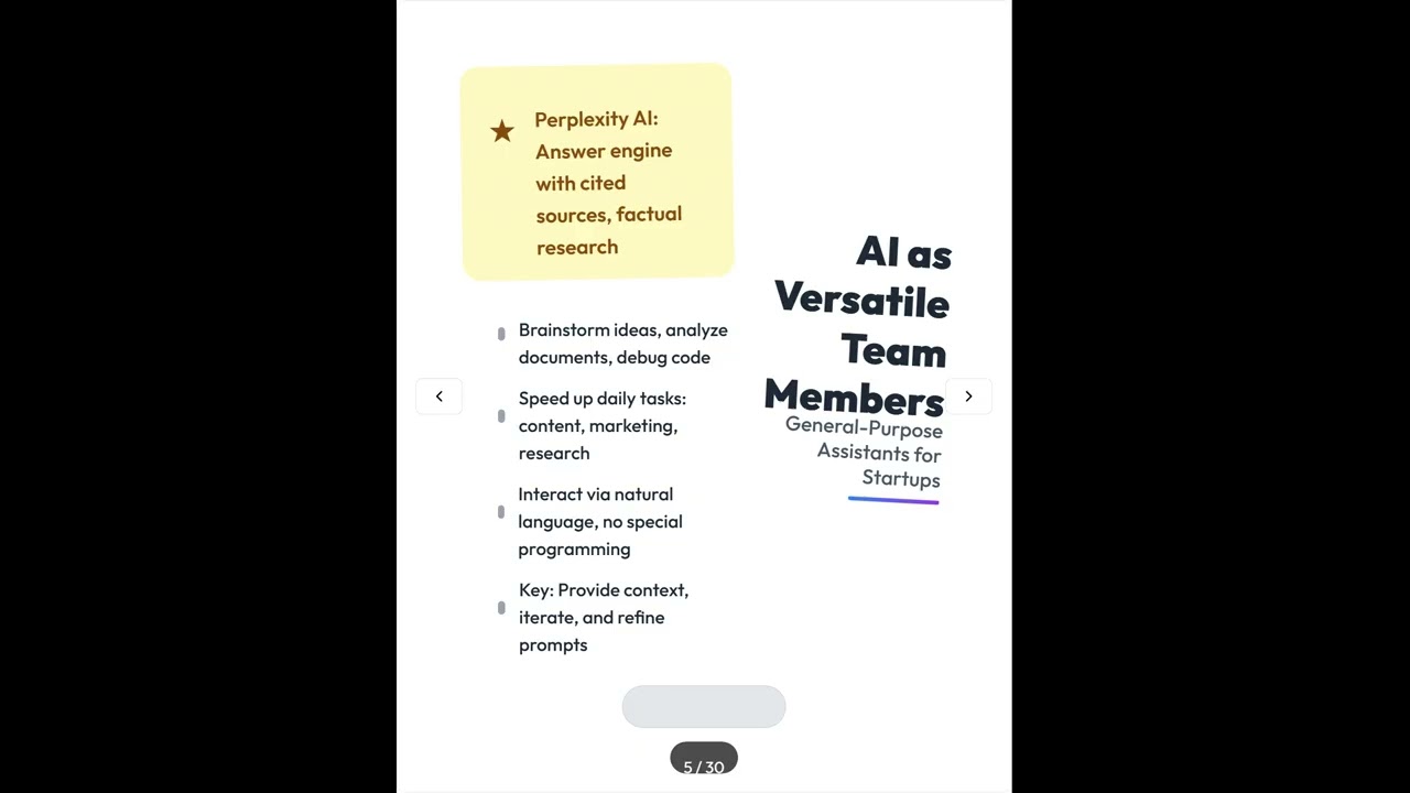 4. AI for Startups: Launching Your Business in the Generative AI Era