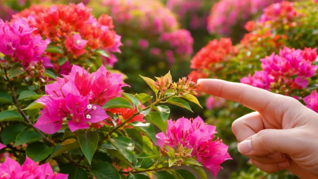 Cách Chăm Sóc Hoa Giấy Bền Hoa, Đậm Màu