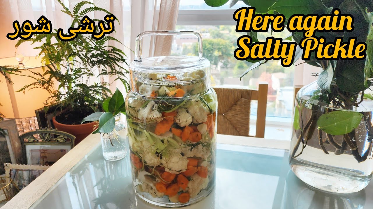 Torshi Shoor ( Pickled Vegetable )                                 ترشی شور