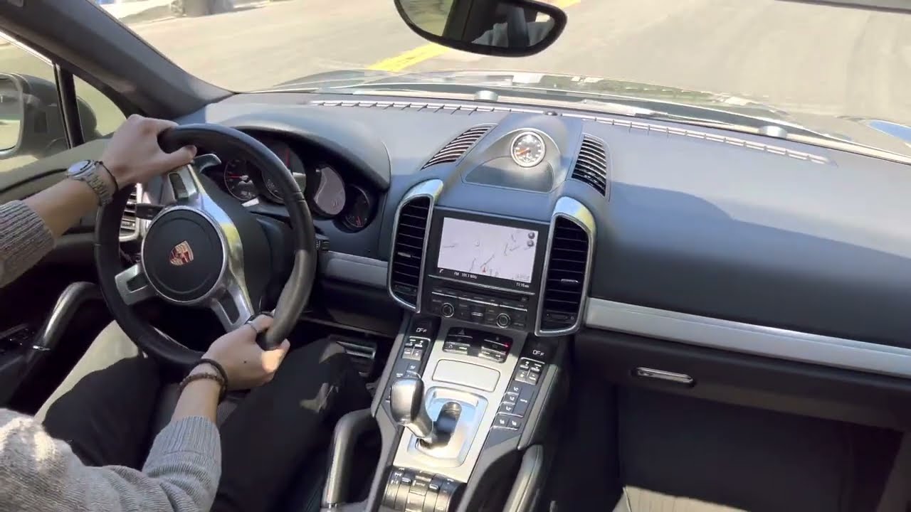 2013 Porsche Cayenne GTS Uphill Acceleration