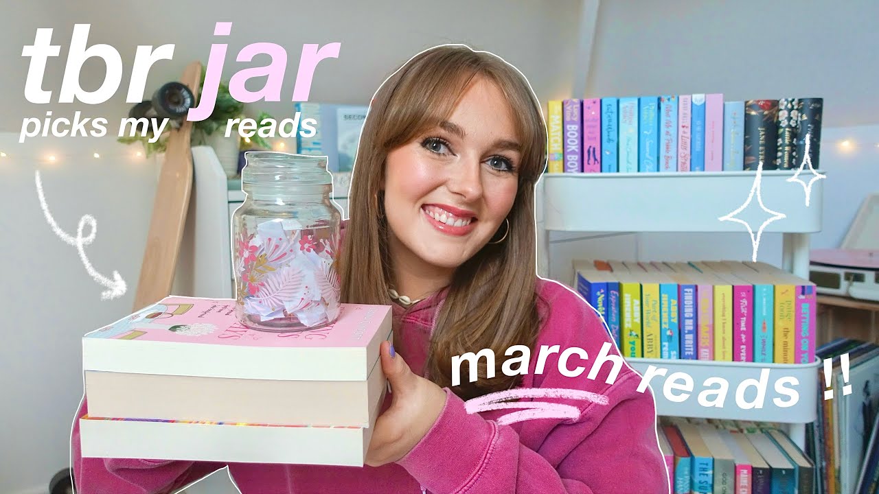 TBR prompt jar chooses my reads for March🌷📖 *March TBR*