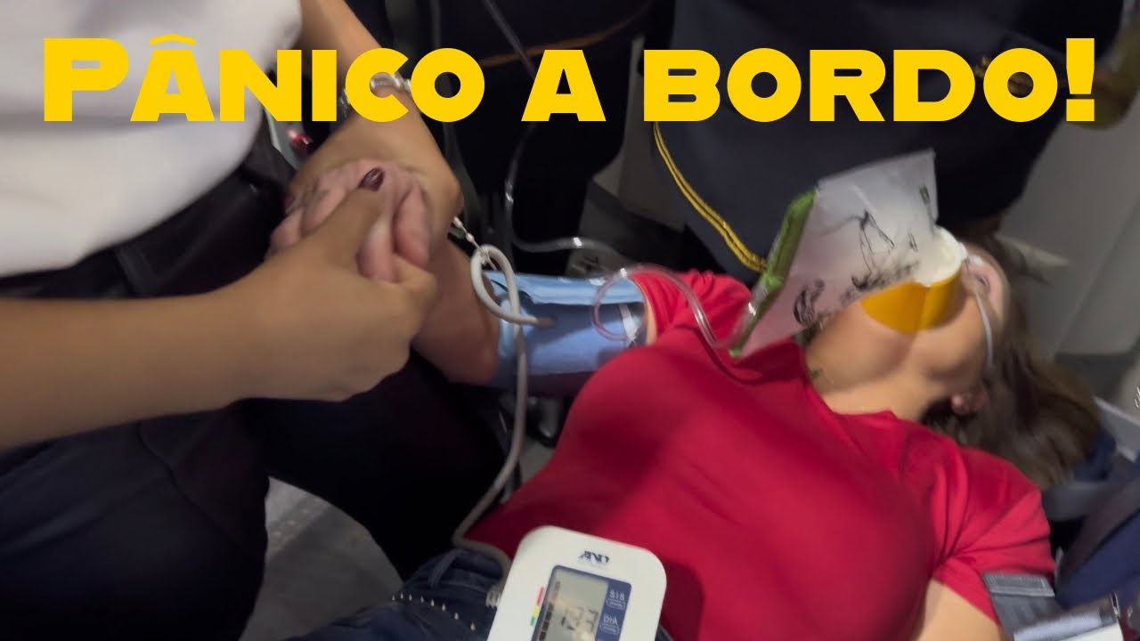Grande susto a bordo ✈️ 😱