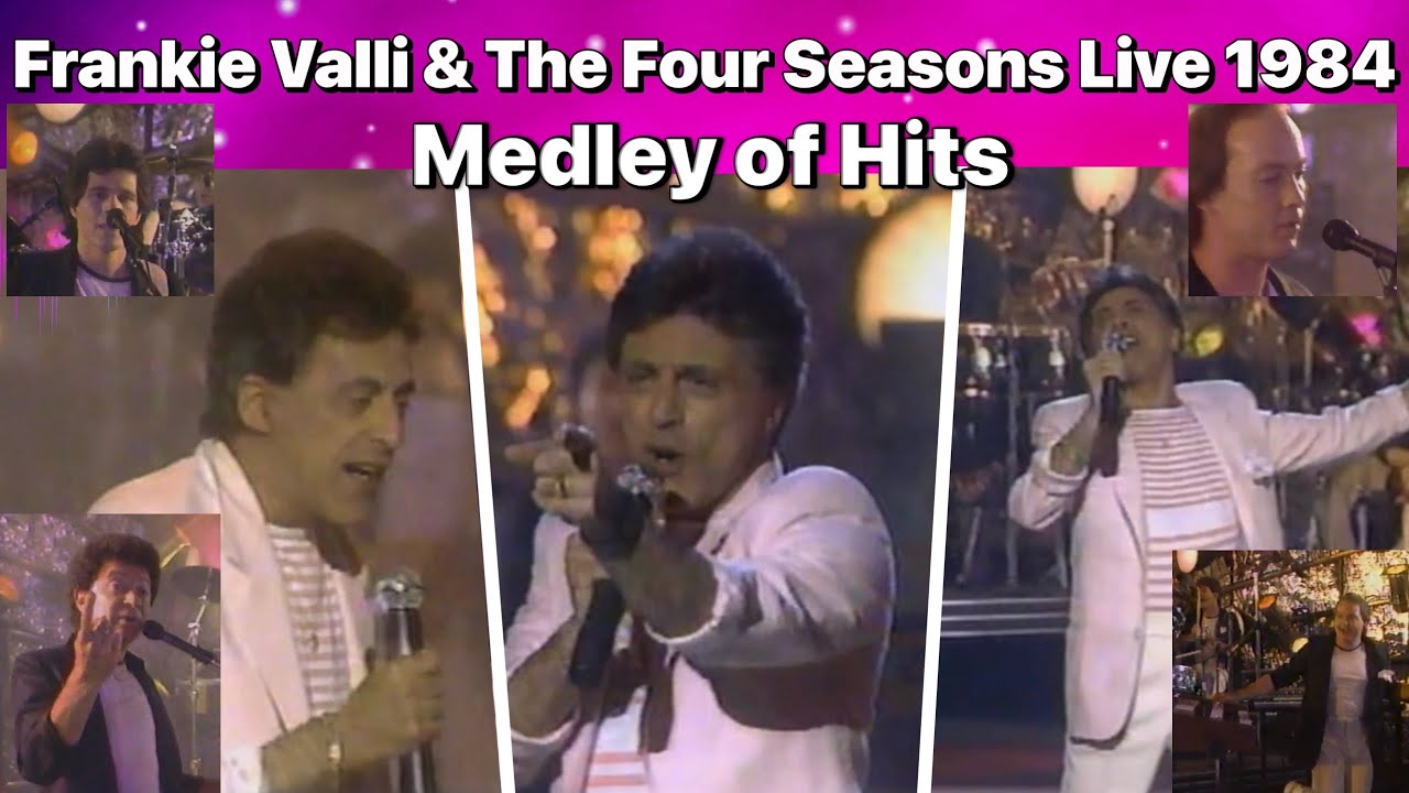 Frankie Valli Four Seasons Medley 1984 #music #musician #singer #jerseyboys #sherry #valli #concert 