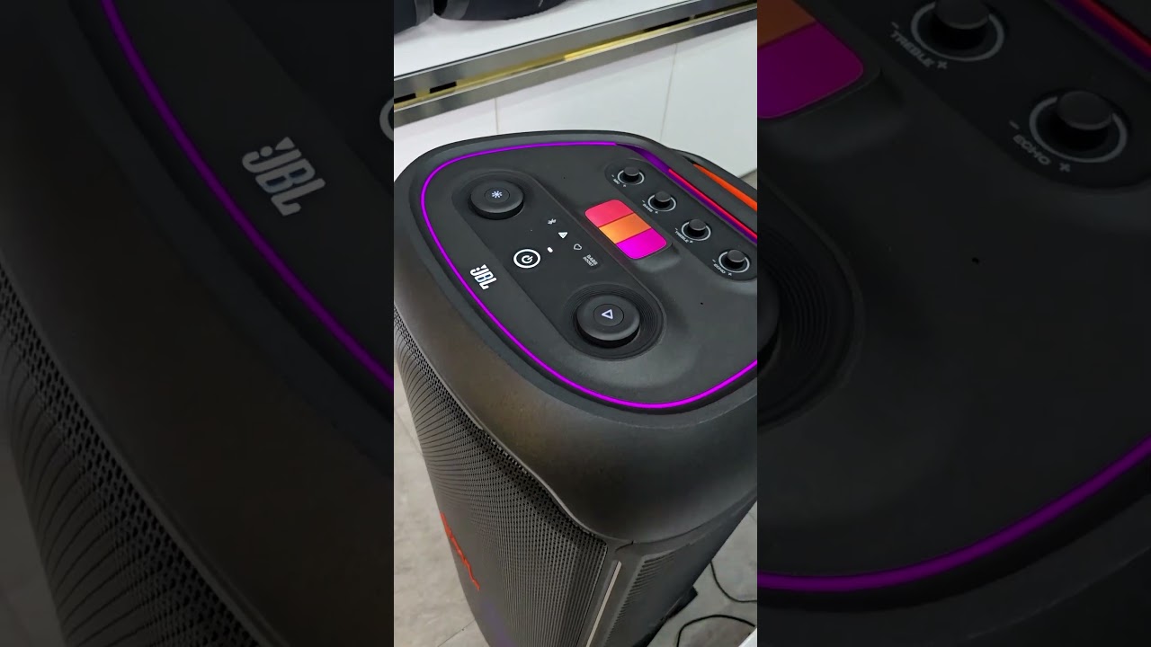 Zestaw głośnik&oacute;w JBL PartyBox Ultimate Multi-Speaker dla mocnego basu! #usa #jbl #bass #losangele...
