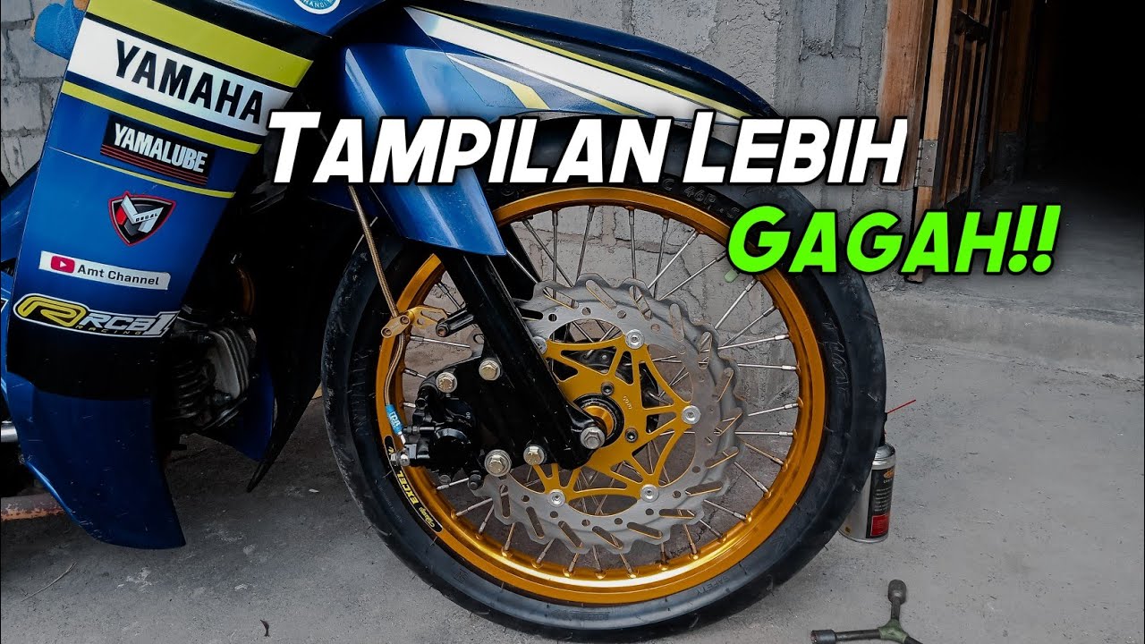 Pasang Piringan Cakram Lebar | Motor Kelihatan Lebih Padat!! || Yamaha Vega R New