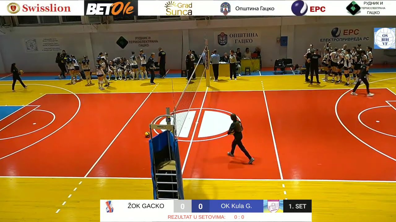 ŽOK Gacko RD Swisslion vs OK Kula Gradačac