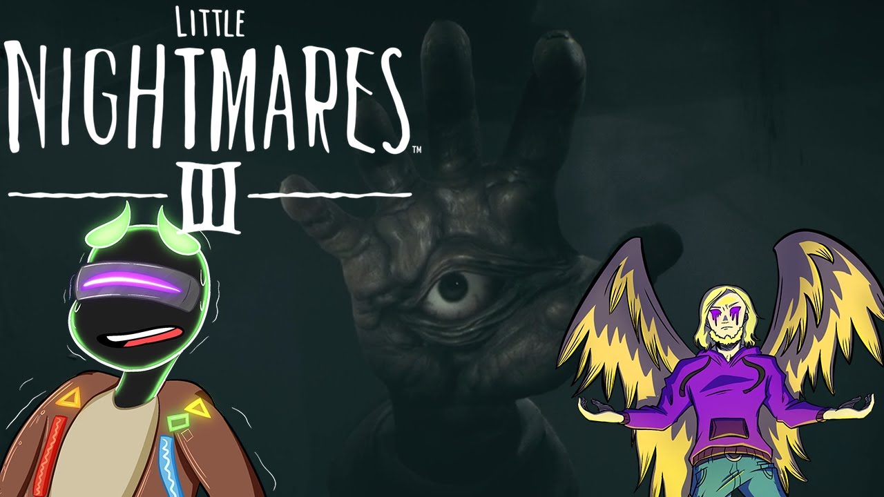 Otto is after us with long a$$ arms || Little Nightmares 3 The Institute