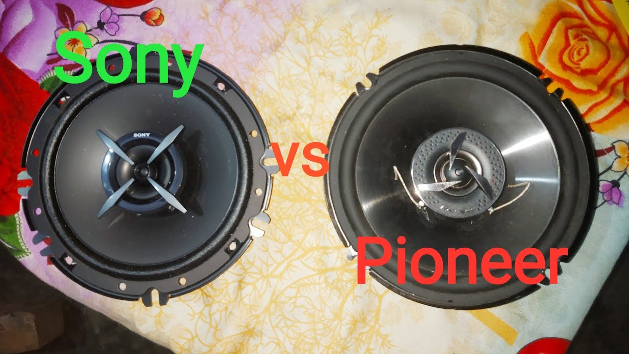 Sony vs Pioneer sound test